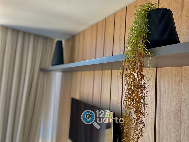 Flat Studio á Beira-Mar | pé na areia #GS219