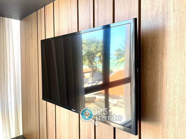 Flat Studio á Beira-Mar | pé na areia #GS219