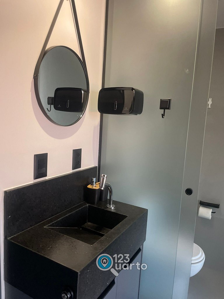 Flat Studio á Beira-Mar | pé na areia #GS219