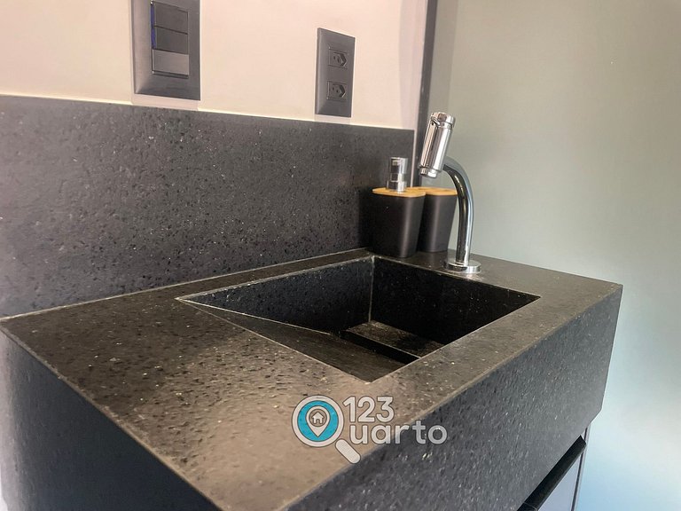 Flat Studio á Beira-Mar | pé na areia #GS219