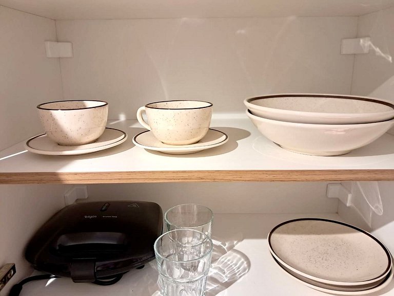 Studio Premium com Varanda | BESSA #XR220