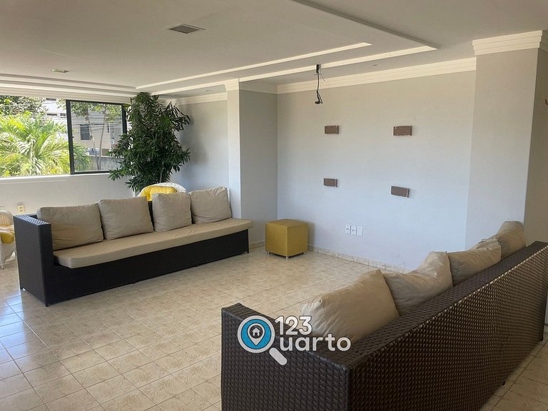 Apto em Intermares | Quarto Casal Estúdio #VF510