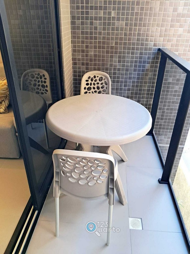 Apto Luxo Beira Mar | 123Quarto #BH236