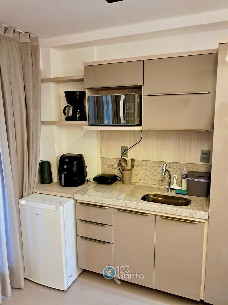 Apto Luxo Beira Mar | 123Quarto #BH236