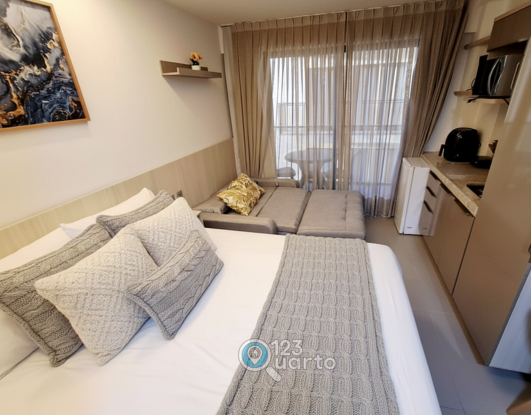 Apto Luxo Beira Mar | 123Quarto #BH236