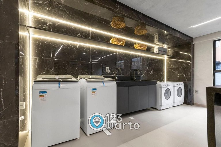 Apto Luxo Beira Mar | 123Quarto #BH236