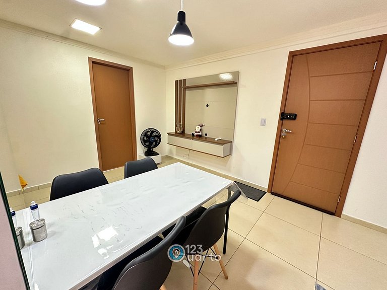 Apartamento 1 Quarto Cabo Branco - 123Quarto