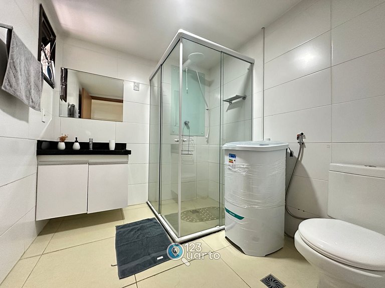 Apartamento 1 Quarto Cabo Branco - 123Quarto