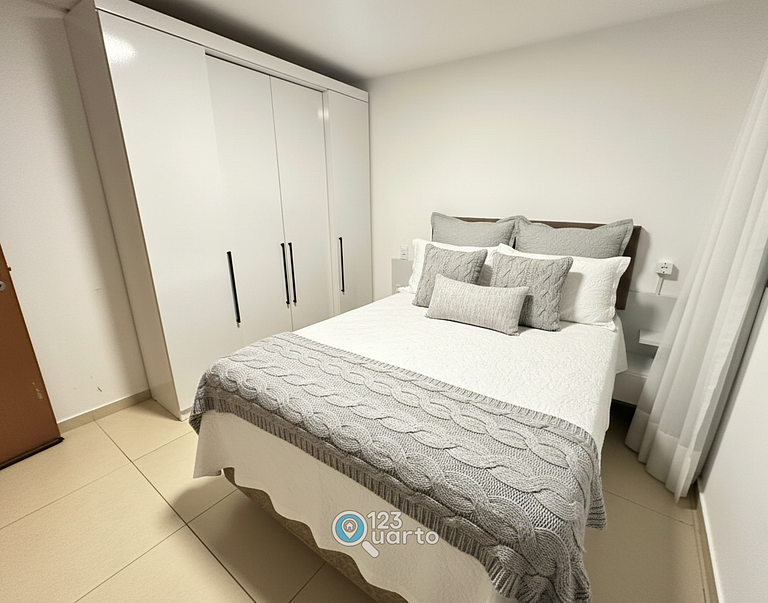 Apartamento 1 Quarto Cabo Branco - 123Quarto