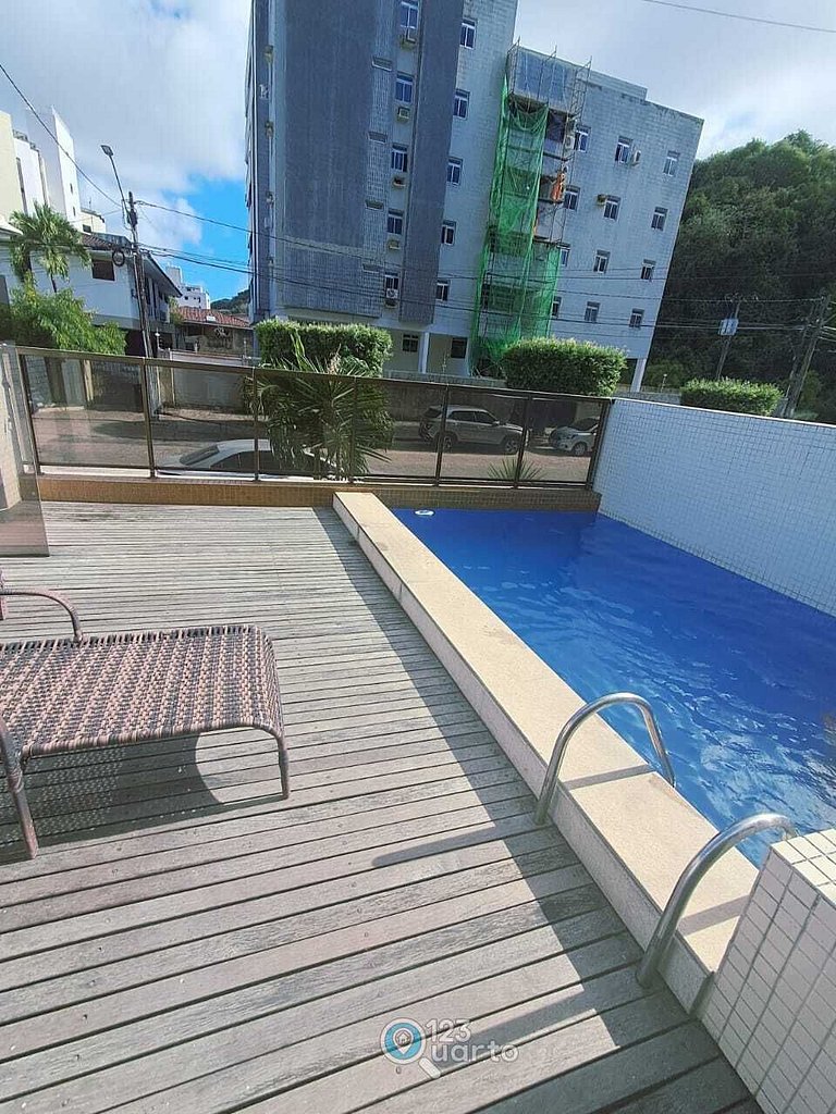 Apartamento 1 Quarto Cabo Branco - 123Quarto