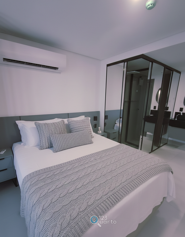 Flat Beira-Mar no Bessa | 123Quarto #GS318