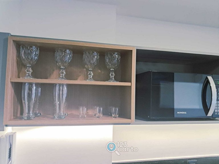 Flat Beira-Mar no Bessa | 123Quarto #GS318