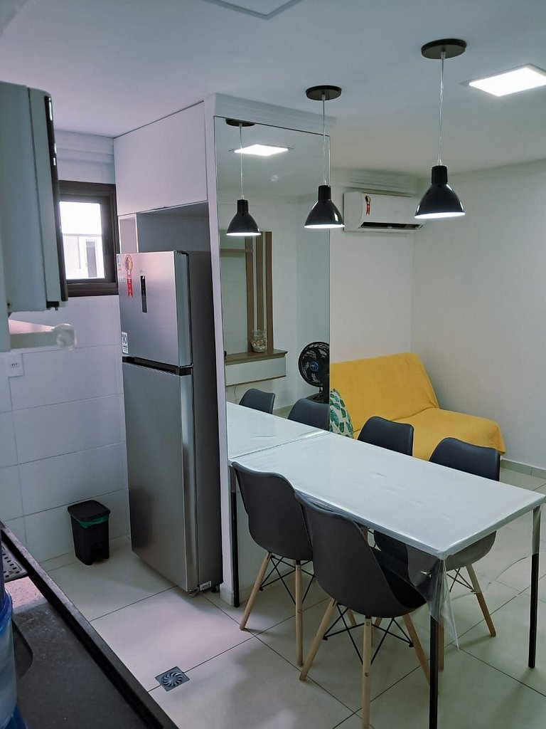 Apartamento 1 Quarto Cabo Branco - 123Quarto