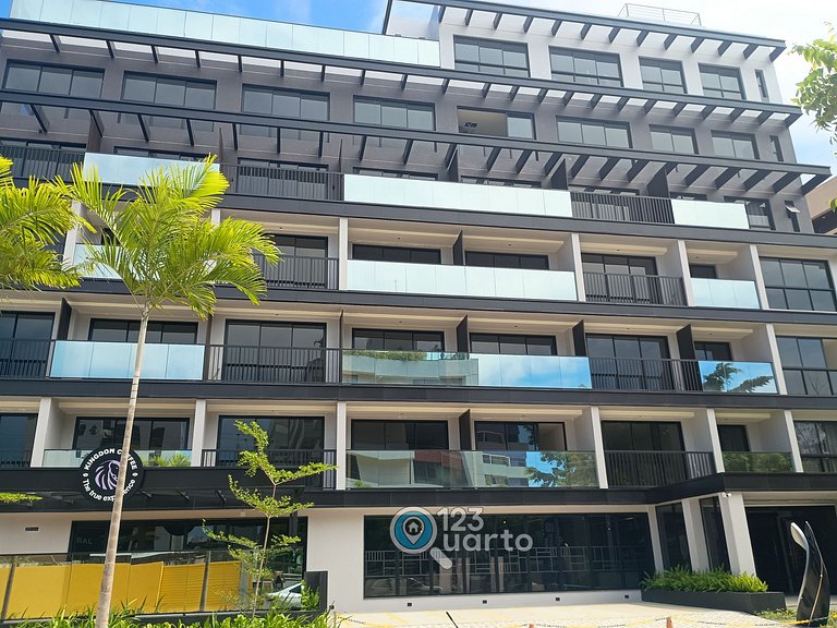 Flat Stúdio Em Cabo Branco - 123Quarto HCB 136B