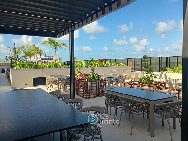 Apartamento em Cabo Branco Luxo #HCB136B