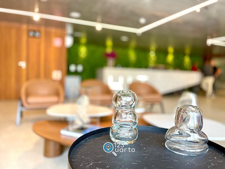 Flat Stúdio Em Cabo Branco - 123Quarto HCB 136B