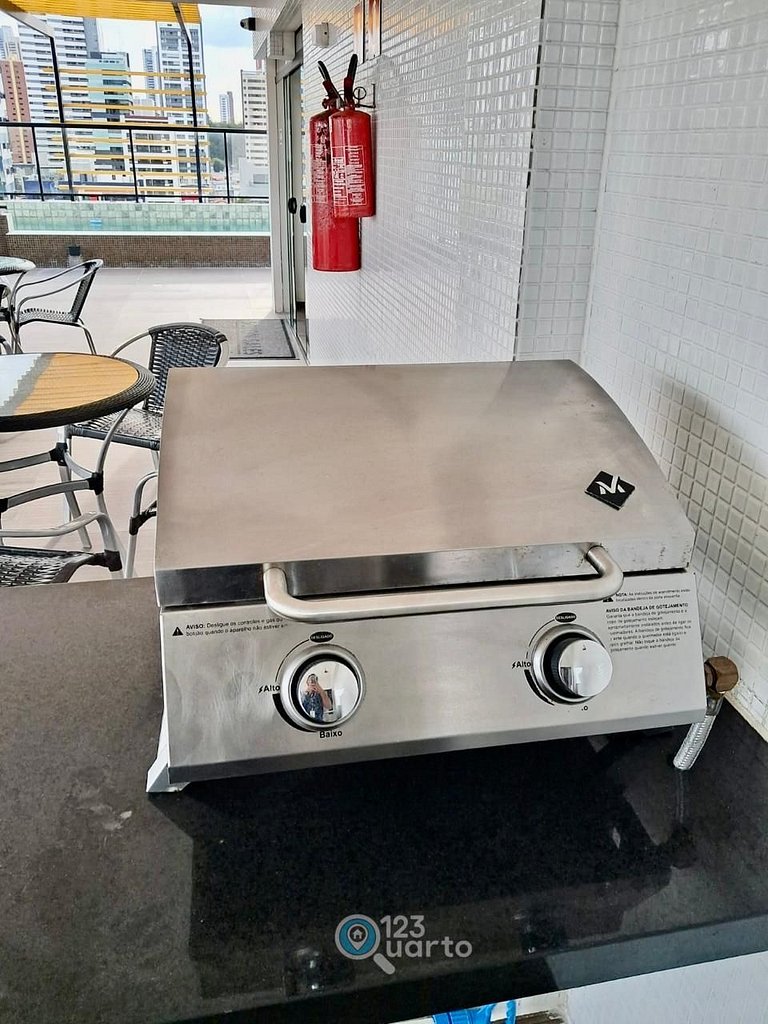 Flat em Manaíra Confort- Solon Sales | 123Quarto