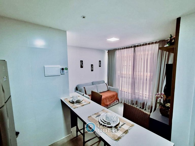 Flat em Manaíra Confort- Solon Sales | 123Quarto