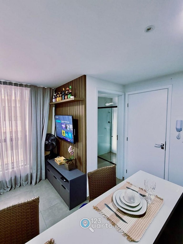 Flat em Manaíra Confort- Solon Sales | 123Quarto