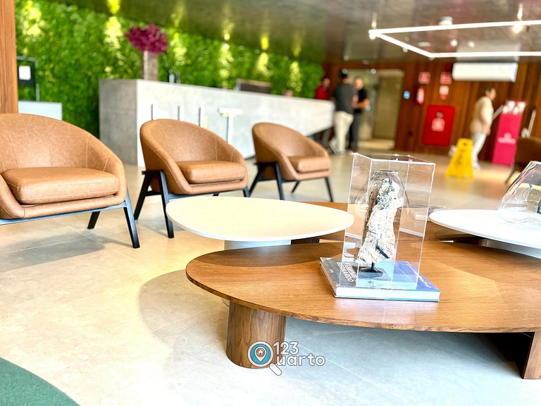 Flat Luxo em Cabo branco | 123Quarto #HCB137