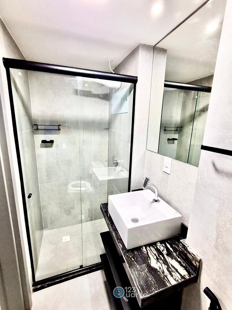 Flat Luxo em Cabo branco | 123Quarto #HCB137