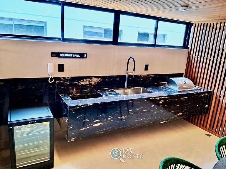 Flat Luxo em Cabo branco | 123Quarto #HCB137