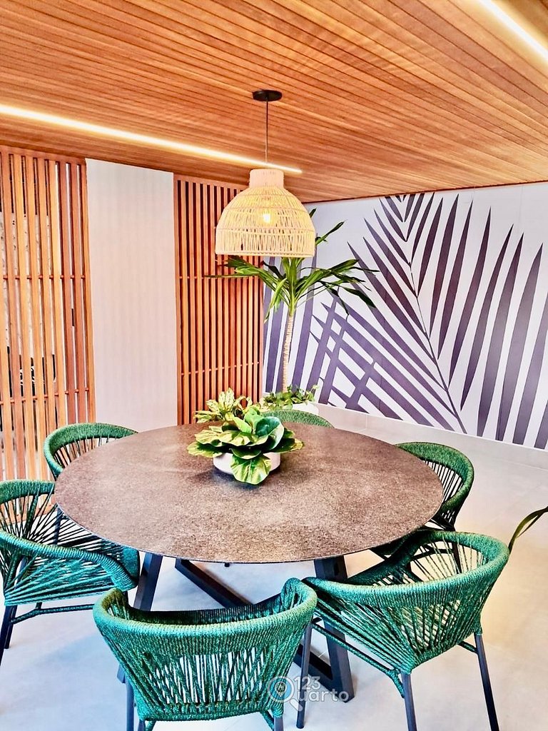 Flat Luxo em Cabo branco | 123Quarto #HCB137