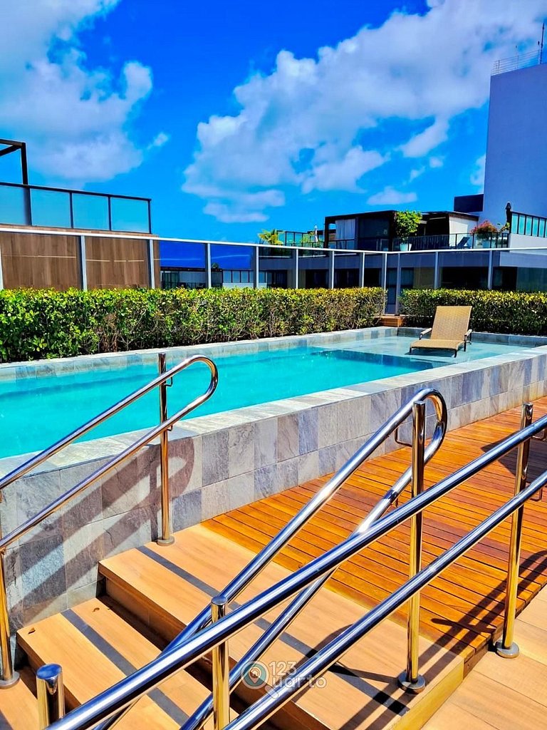 Flat em Cabo Branco Luxo | 123Quarto