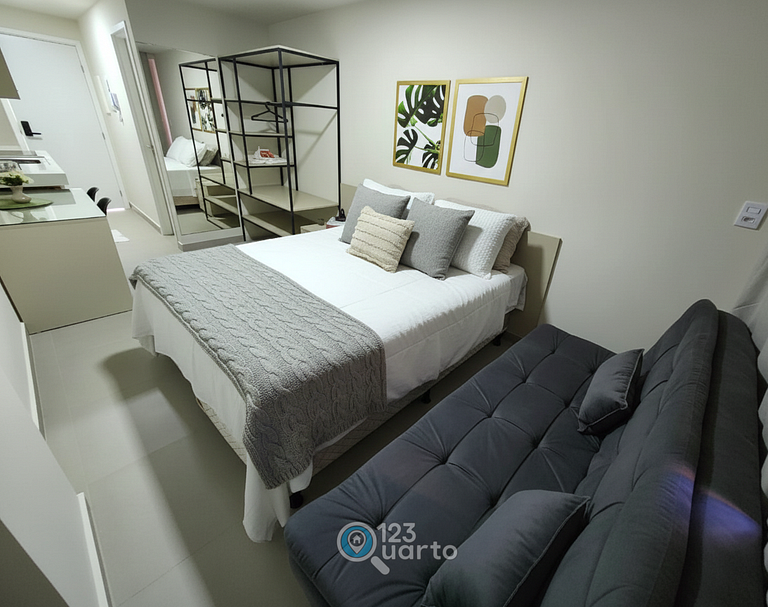 Flat em Cabo Branco Luxo | 123Quarto