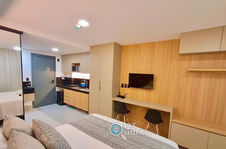 Apto Luxo Pé na Areia no Bessa | 123Quarto #GS118