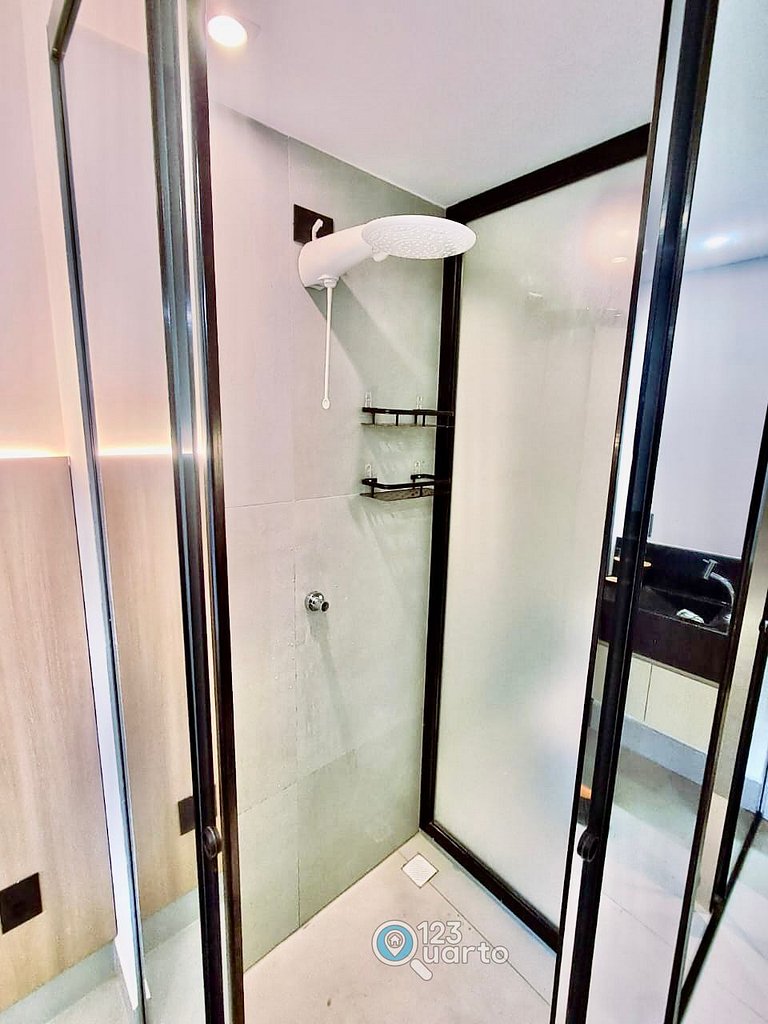 Apto Luxo Pé na Areia no Bessa | 123Quarto #GS118