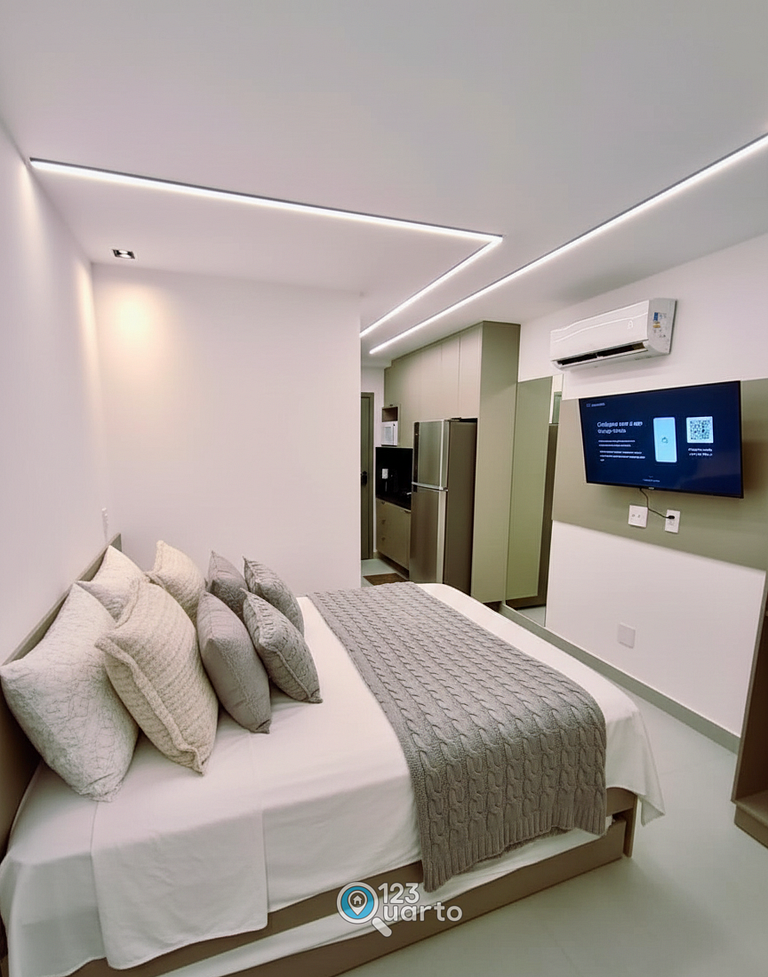 Flat Stúdio Em Manaíra - 123Quarto #SOL1106