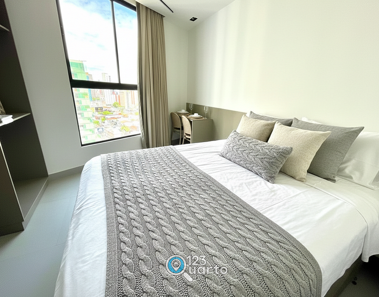 Flat Stúdio Em Manaíra - 123Quarto