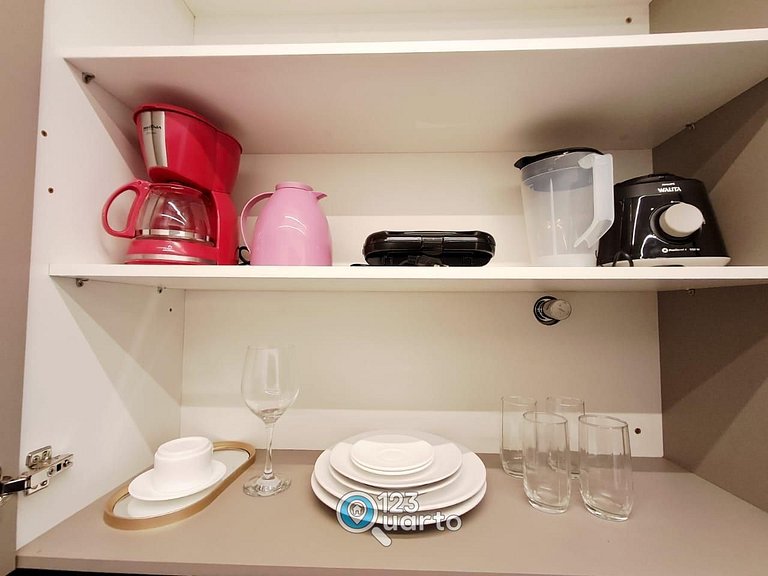 Flat Stúdio Em Manaíra - 123Quarto #SOL1106