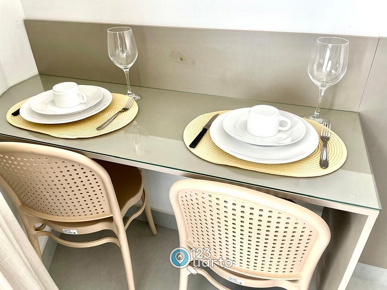 Flat Stúdio Em Manaíra - 123Quarto #SOL1106