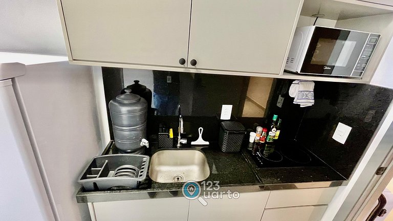 Apto Lateral Vista Mar - Solaz | 123Quarto #SOL608