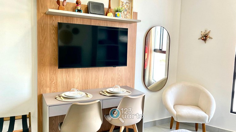 Apto Lateral Vista Mar - Solaz | 123Quarto