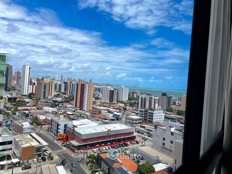 Apto Lateral Vista Mar - Solaz | 123Quarto #SOL608