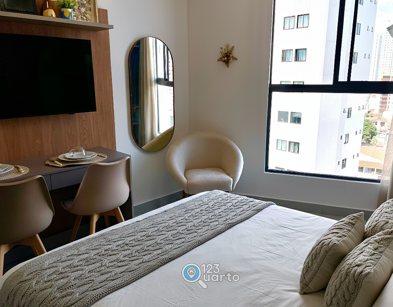 Studio Coastal Breeze | 123Quarto #SOL608