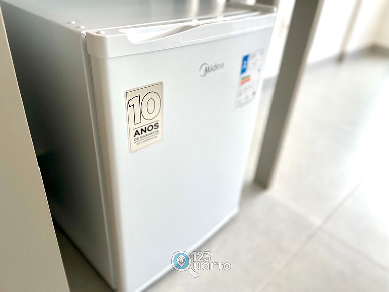 Flat Vista Mar com Varanda | 123Quarto