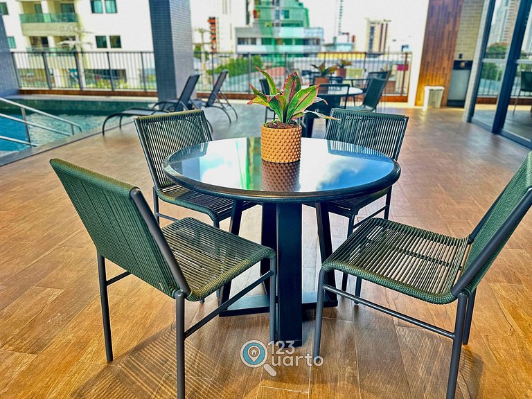 Apto Studio Ocean & City View | #SOL1504