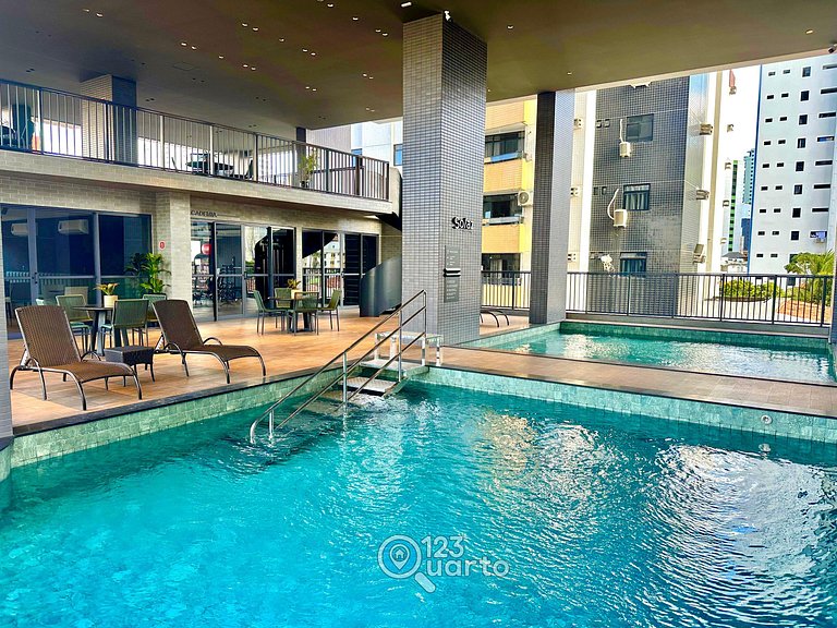 Apto Studio Urban Seaside View | #SOL1604