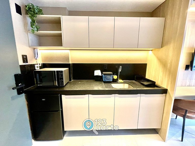 Flat Luxo no Bessa 2 Camas | 123Quarto #GS116