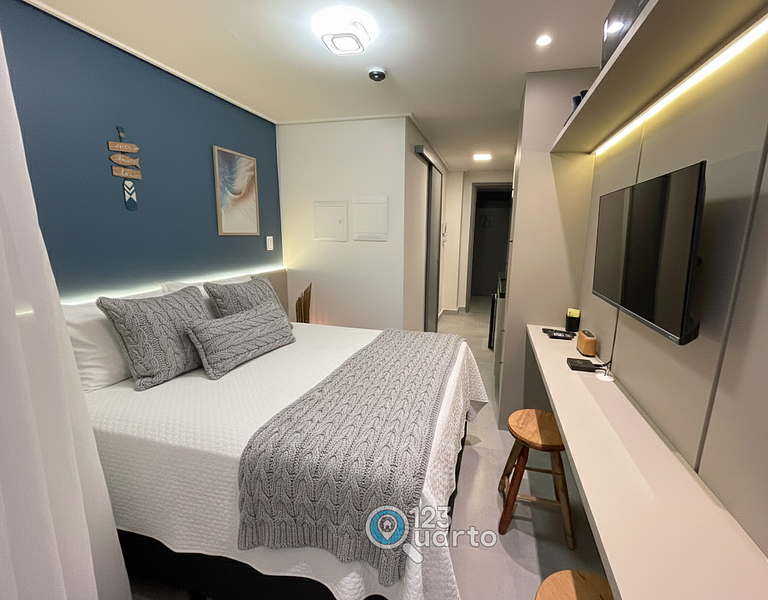 Studio Luxo em Cabo Branco | 123Quarto #HCB136B