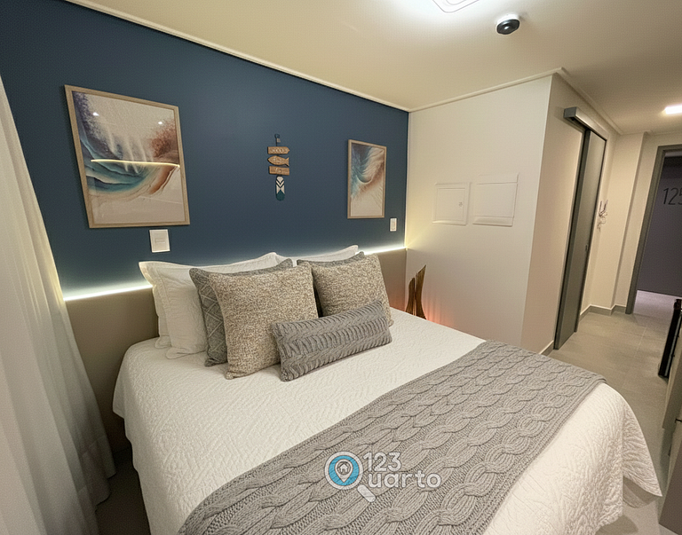 Studio Luxo em Cabo Branco | 123Quarto #HCB136B