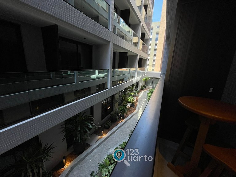 Studio Luxo em Cabo Branco | 123Quarto #HCB136B