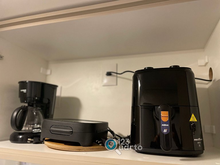 Studio Luxo em Cabo Branco | 123Quarto #HCB136B