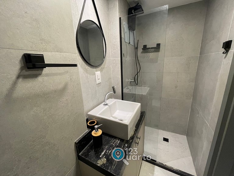 Studio Luxo em Cabo Branco | 123Quarto #HCB136B