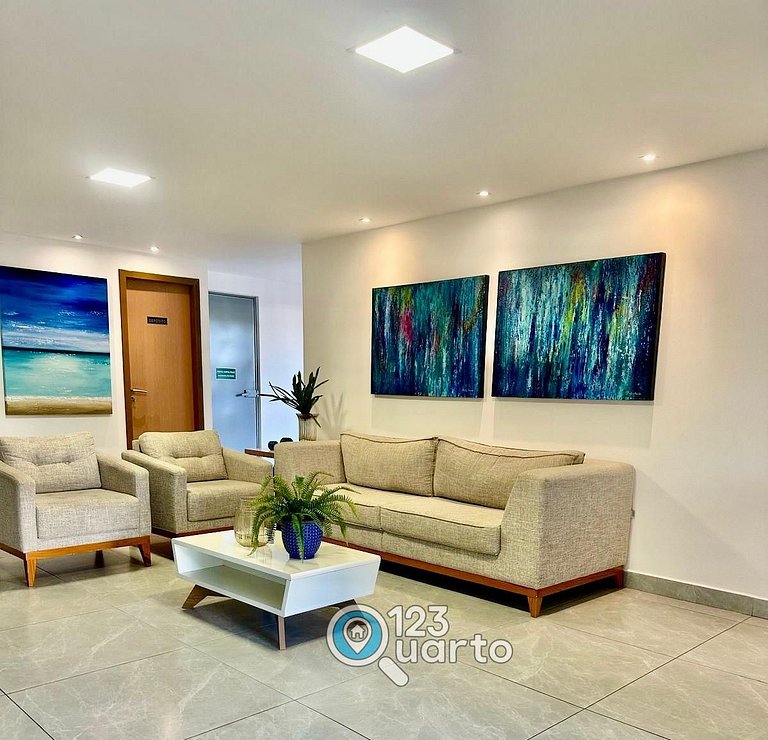 Apartamento em Cabo Branco | 2 Quartos #PR103
