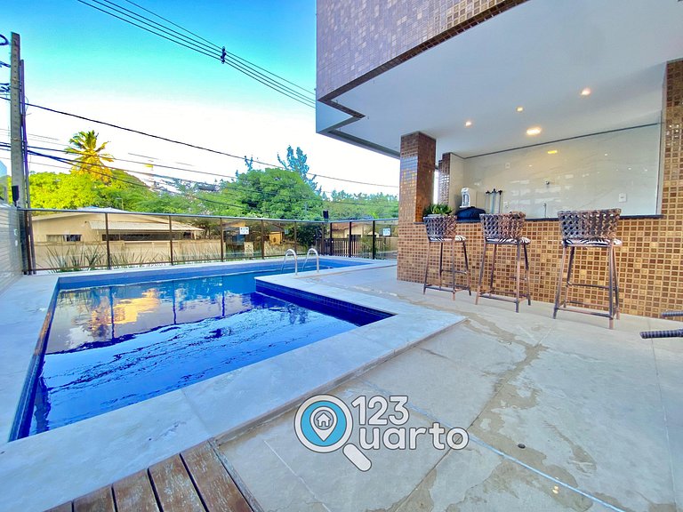 Apartamento em Cabo Branco | 2 Quartos #PR103